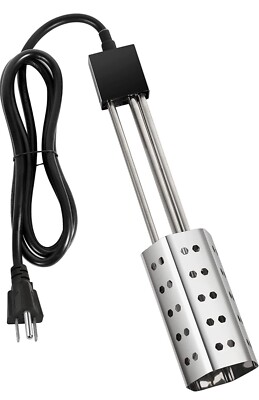 GESAIL 1500W Electric Immersion Heater, Bucket Water Heater with 304 | eBay