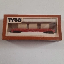 Vintage HO Scale Tyco Skid Flat Car G.N. 342-D Open Box New