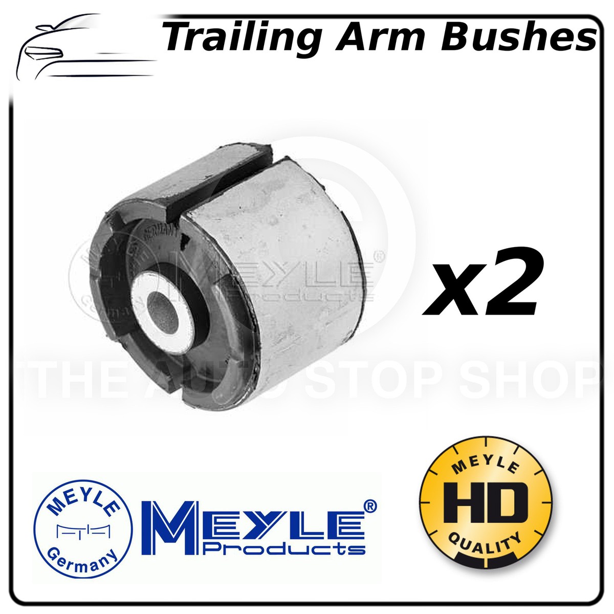 BMW 3 Series E36 E46 Meyle HD Rear Trailing Arm Bushes 