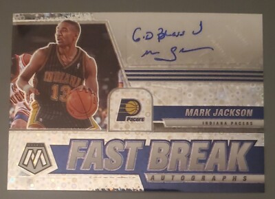 2020-21 Panini Mosaic - Mark Jackson #FB-MJA - Autographs Fast Break