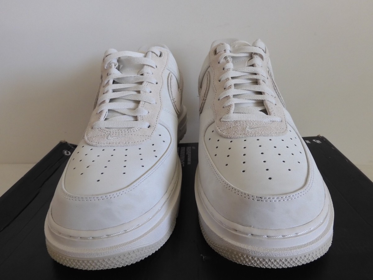 Size 14 - Nike Air Force 1 Luxe Triple White for sale online | eBay