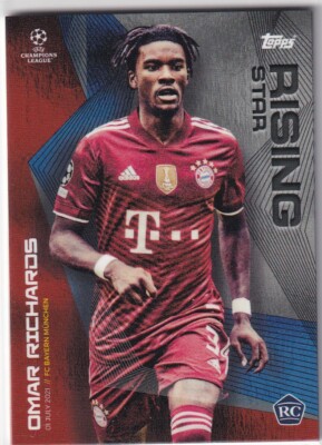 Topps Summer Signings Set 2021 Omar Richards Rising Star Rookie Card RC