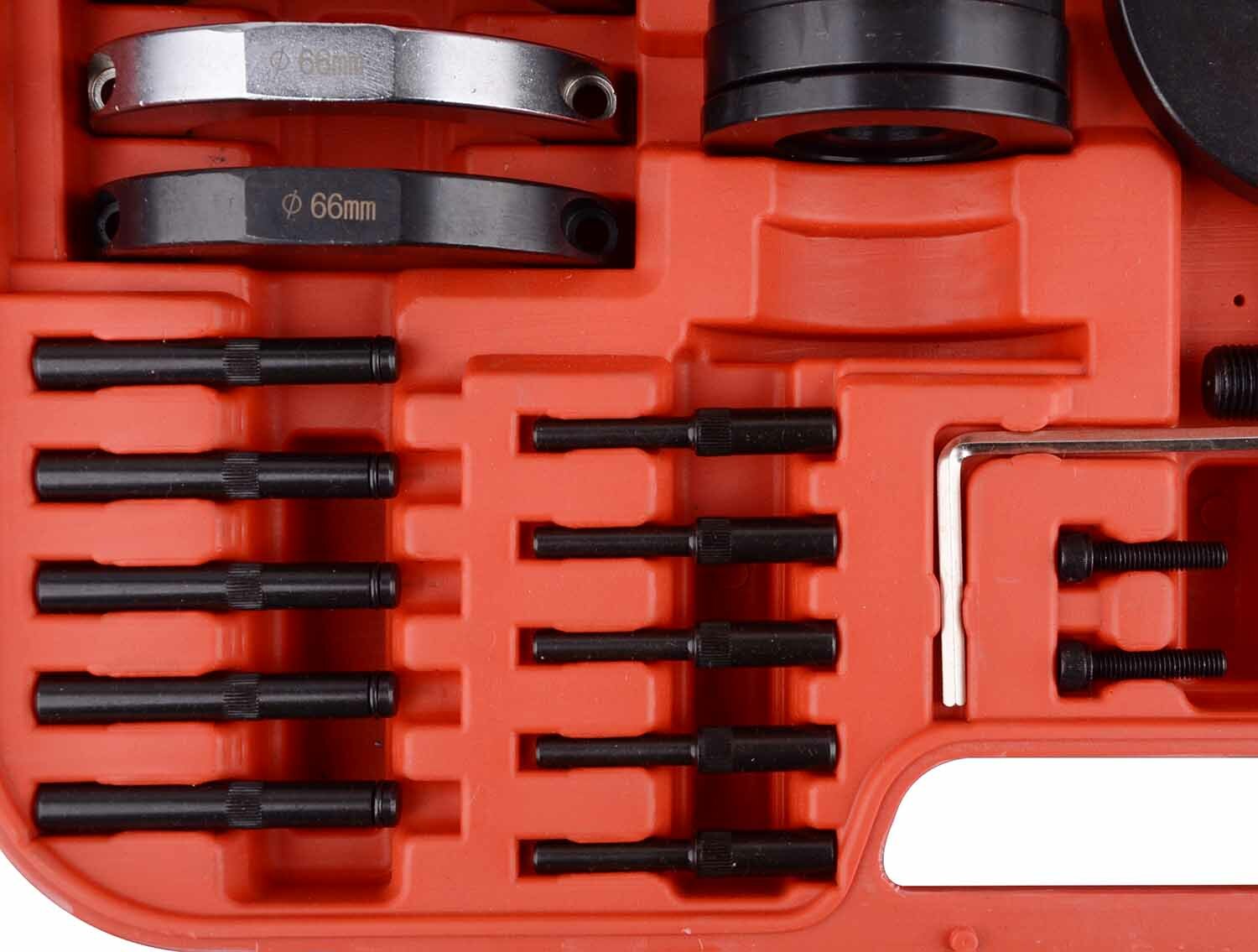 VW Wheel Bearing Tool GEN2 Master Kit Removes & Installs VAG 62, 66, 72