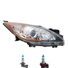 Scheinwerfer links inkl. OSRAM Premium Lampen für Mazda 3 BL mit LWR Motor