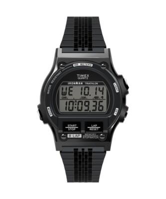 Timex IRONMAN 8-lap Metal Black TW5M66500 Limited Model Digital