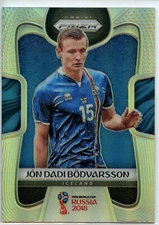 2018 Panini Prizm World Cup HOLO SILVER #106 Jon Dadi Bodvarsson - Iceland