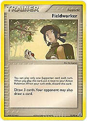 Pokemon ex Legend Maker 73/92 Fieldworker Card