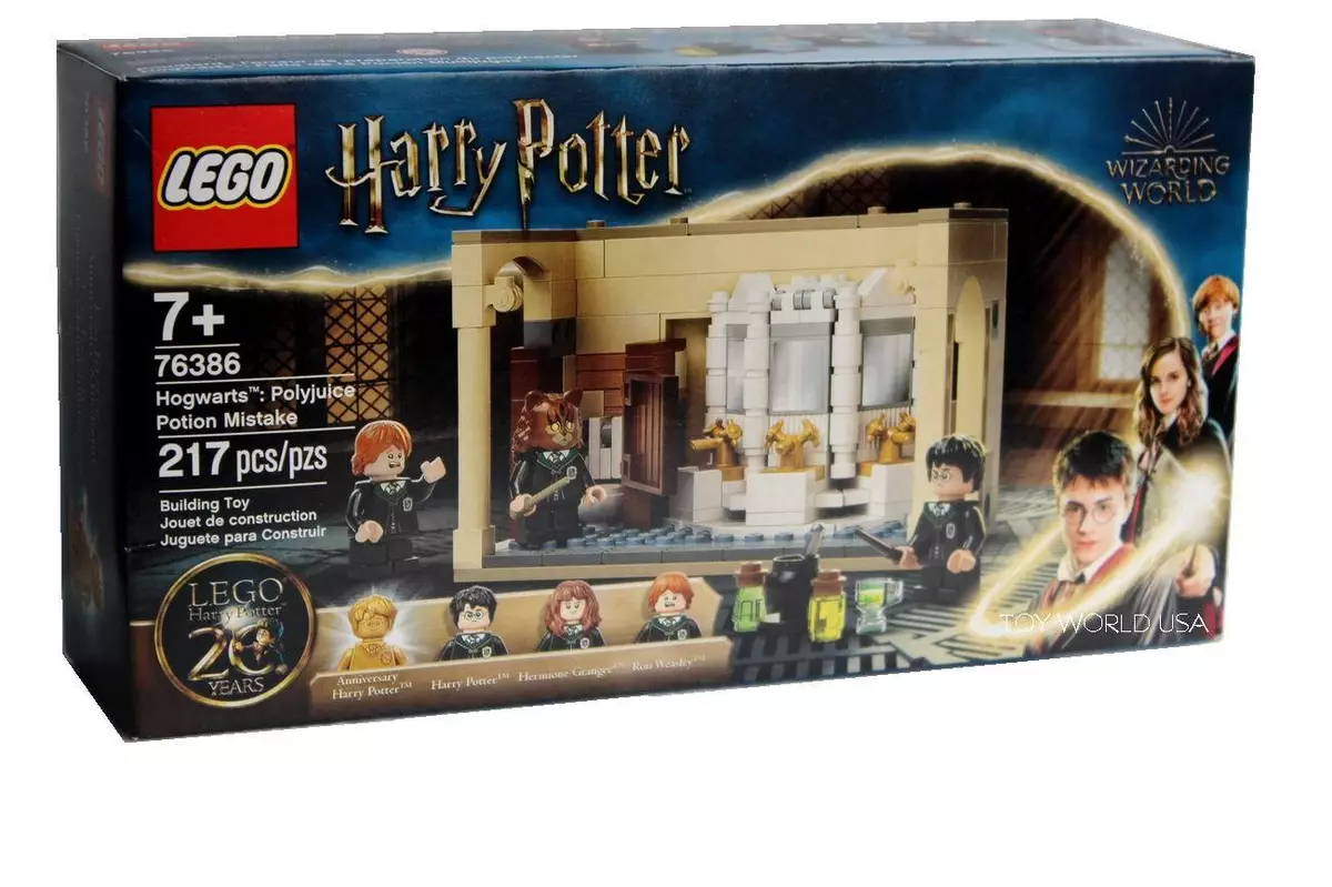 Lego HARRY POTTER 76386 Hogwarts Polyjuice Potion Mistake Building Toy Set