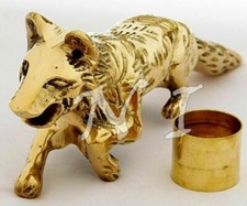 Unique Nautical Brass Fox Handle For Walking Stick
