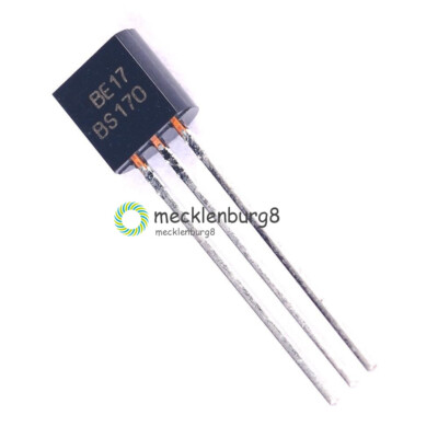 10pcs MOSFET Transistor ON(ONSEMI)/MOTOROLA/FAIRCHILD TO-92 BS170 BS170G New