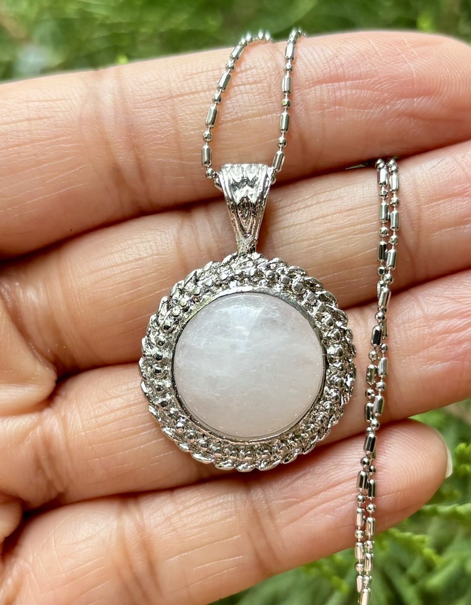 Ciondolo con pietra di luna - Collana Negozio