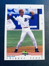 1992 Classic Baseball Best CHIPPER JONES ATLANTA BRAVES ROOKIE Card #93