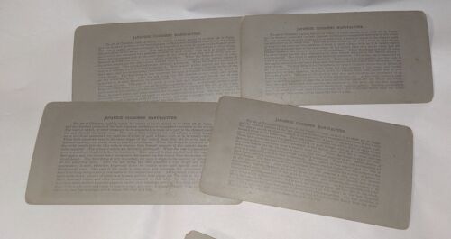 9 CH Graves Japan Stereoviews Japanese Cloisonne Namikawa Ware Manufacturer - Picture 3 of 5