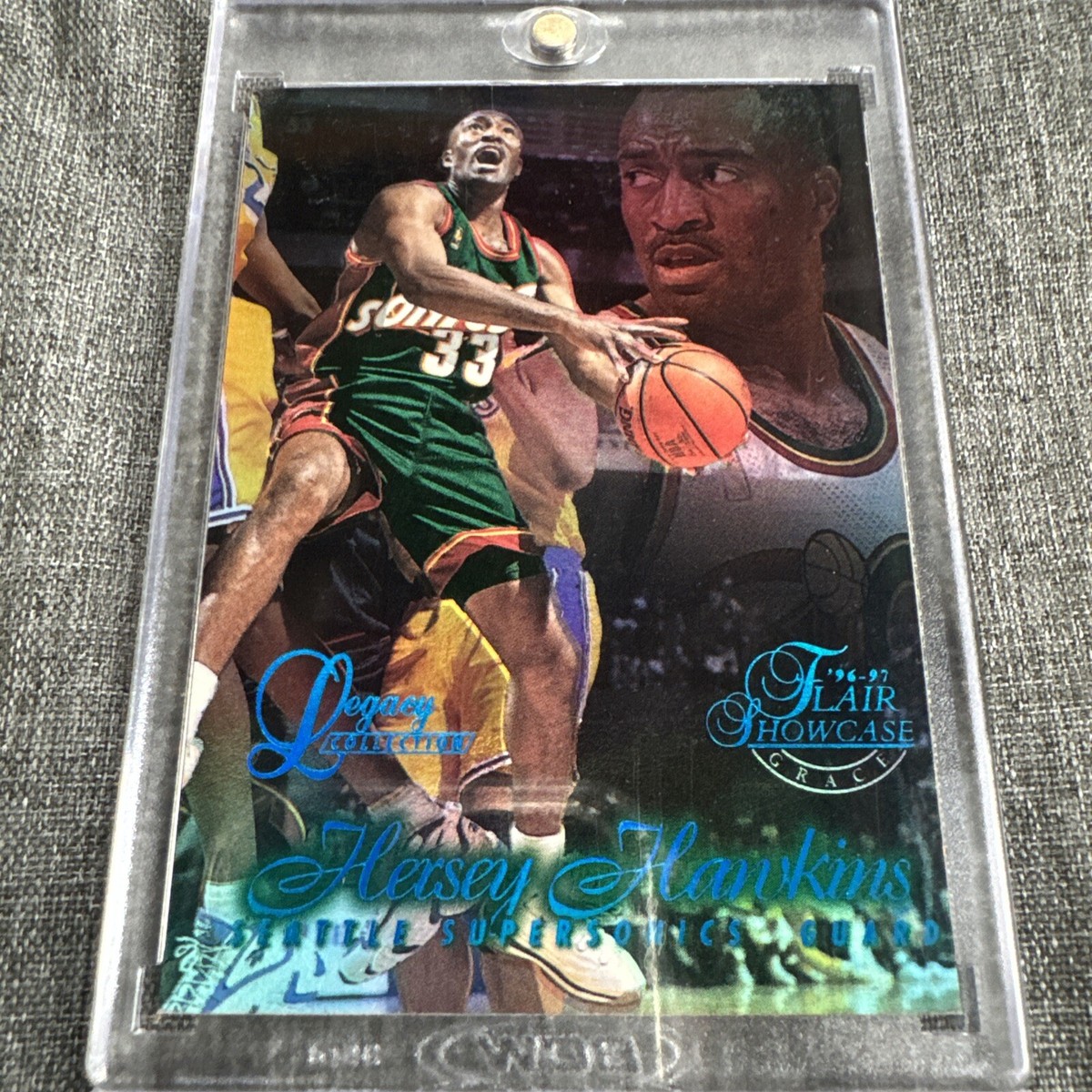 Showcase Flair 1996-97 Legacy Collection Row 0 Kobe Bryant 