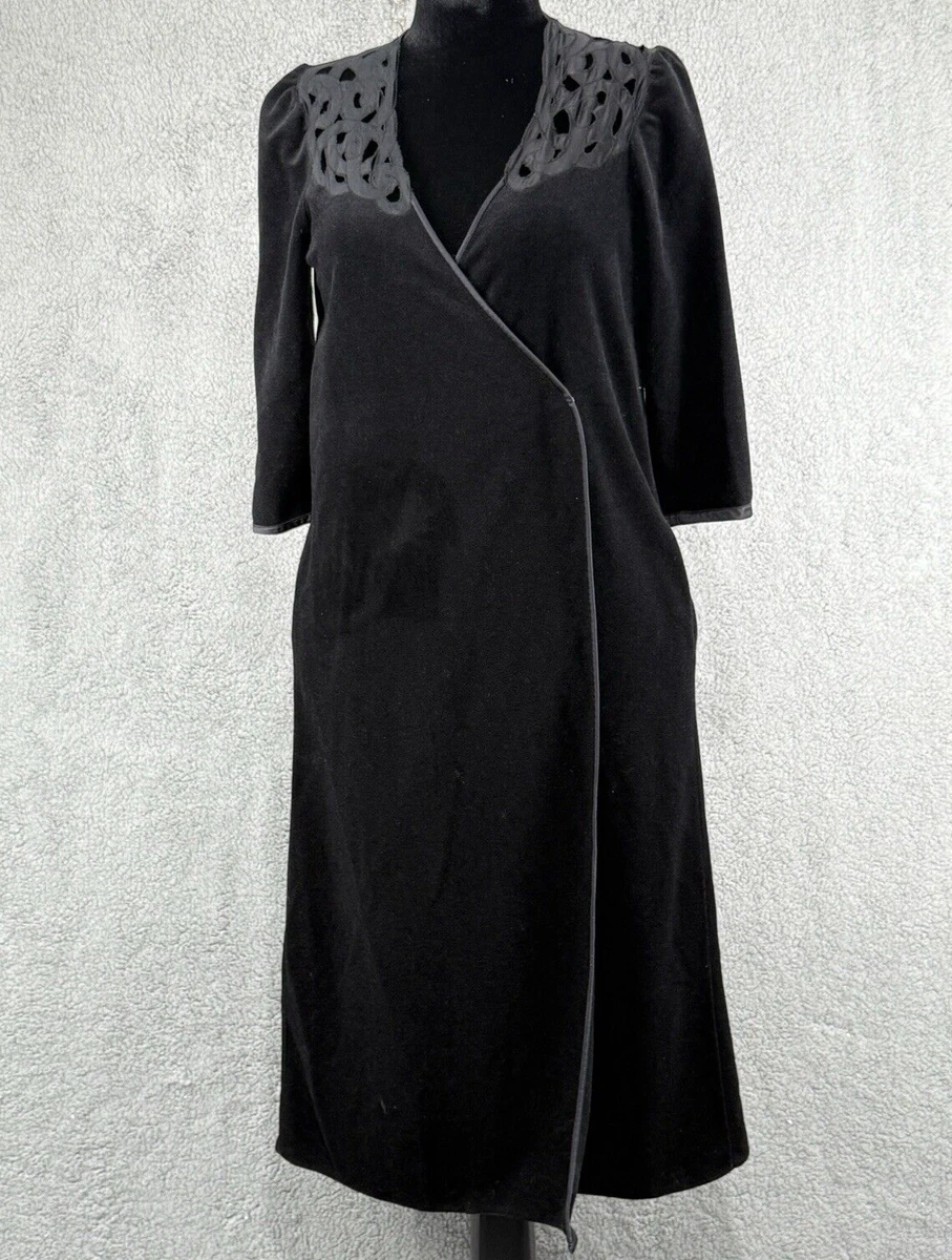 Robe Noire D'été Sans Bretelles Vanity - Dentelle Crochetée - Taille L Pour Sortie Ou Mariage