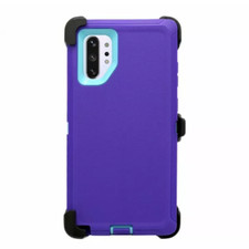For Samsung Galaxy Note10 10 Plus Heavy Duty Hard Case Cover with Belt Clip