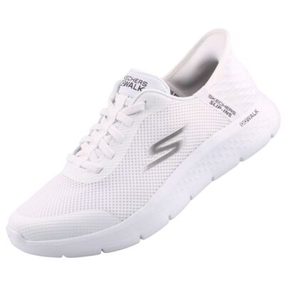 Skechers Slip-ins  Go Walk Flex Hands Up Herren Sneaker Weiß 216324-WHT