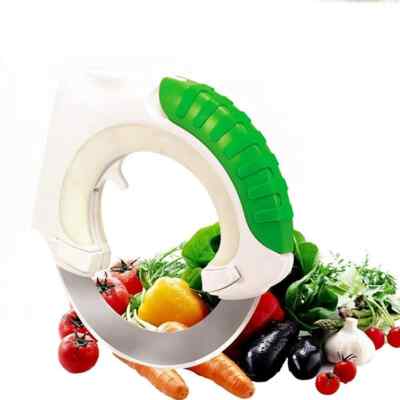 Rund Rollmesser Cutter Edelstahl Ergonomisch Küche Zerkleinerer Werkzeug