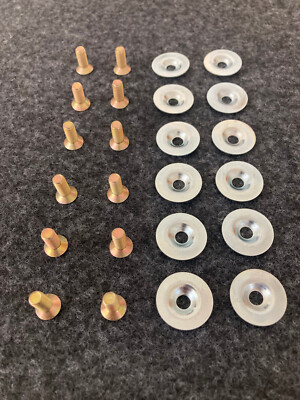 APC SMART UPS SCREWS & WASHERS FOR MOUNTING BRACKETS & RAILS TO SQUARE HOLE RACK