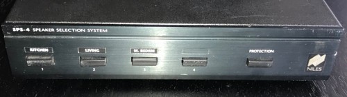 Niles SP-4 Speaker Selector System Switches 4 Pair Load Protection - Picture 2 of 7