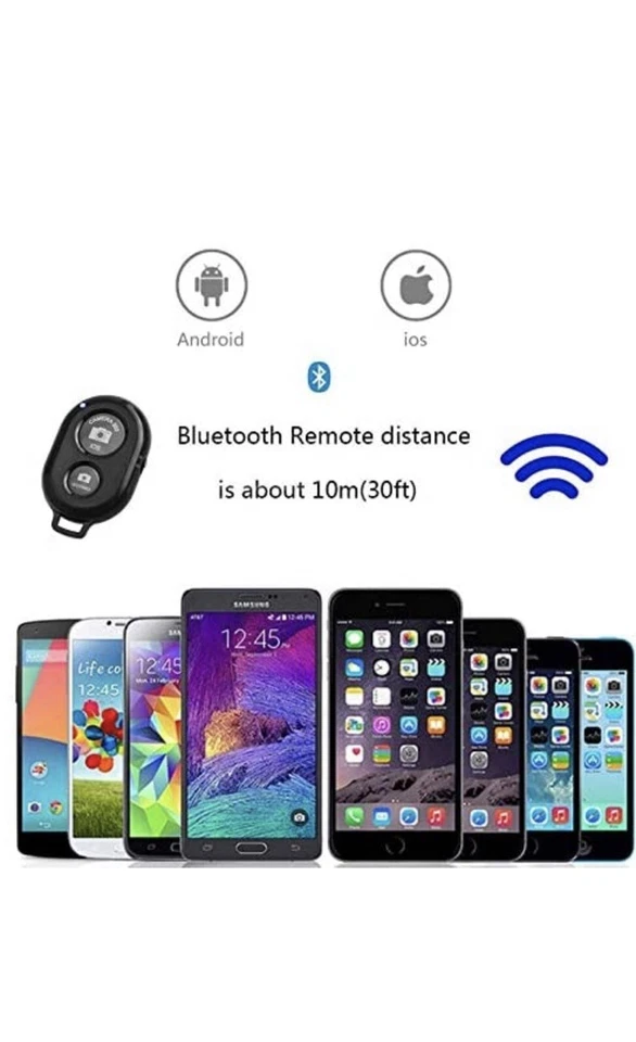 Flexible Tripod Octopus Bluetooth Remote Universal for Iphone Samsung Phone - Image 2 of 4