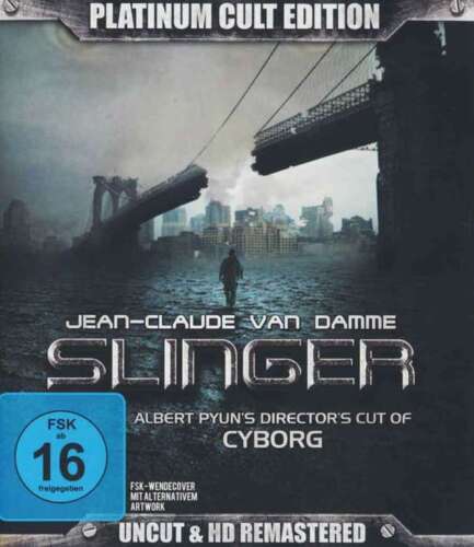 ongeduldig Onhandig Gevoel Directors Cut Slinger - Cyborg Jean-Claude Van Damme Limited Blu-Ray+DVD  New 4032614605032 | eBay