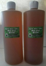 Red Fox Urine 1/2 gallon Trapping trappers trap fur animal hunting foxes urines