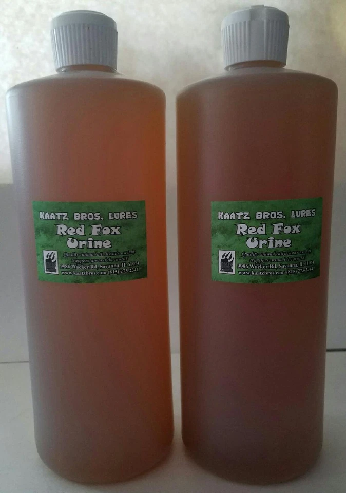 KAATZ BROS LURES Red Fox Urine 1/2 gallon Trapping trappers trap fur animal hunting foxes urines