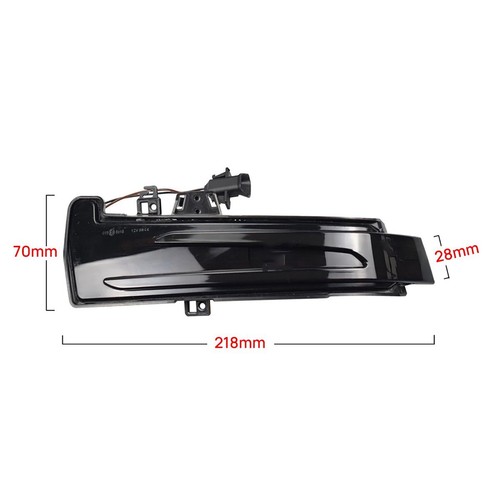 Sequential LED Side Mirror Turn Signal Lights For Benz W204 W212 W221 W218 X204 - Picture 3 of 5