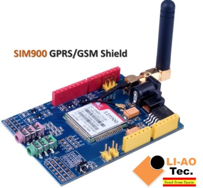 SIM900 GPRS/GSM Shield Development Board Quad-Band Module with Antenna