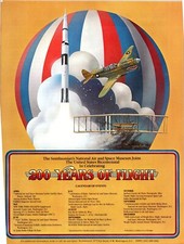 Smithsonian National Air and Space Museum Original Vintage Print Ad