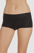 20 Chantelle Women Black Soft Stretch Seamless Boyshorts Underwear Sz OS