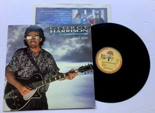 VINTAGE ROCK GEORGE HARRISON CLOUD NINE LP RECORD 1987 EXCELLENT