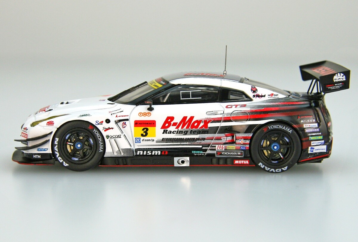 EBBRO 45525 SUPER GT2017 B-MAX NDDP GT-R super GT GT300 2017 #3 WHITE 1 ...