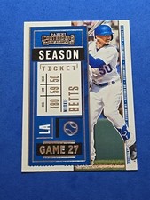 2020 Mookie Betts Panini Contenders Season Ticket #86