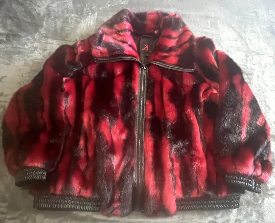 Chaqueta Adrienne Landau Piel Sintética Mob Wives Indie Edgy Whimsigoth Motociclista Rocker 3XL Foto 4 de 4