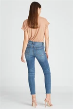 Vigoss Marley 31 Skinny Leg Authentic Stretch Distressed Denim Jeans **NWT**