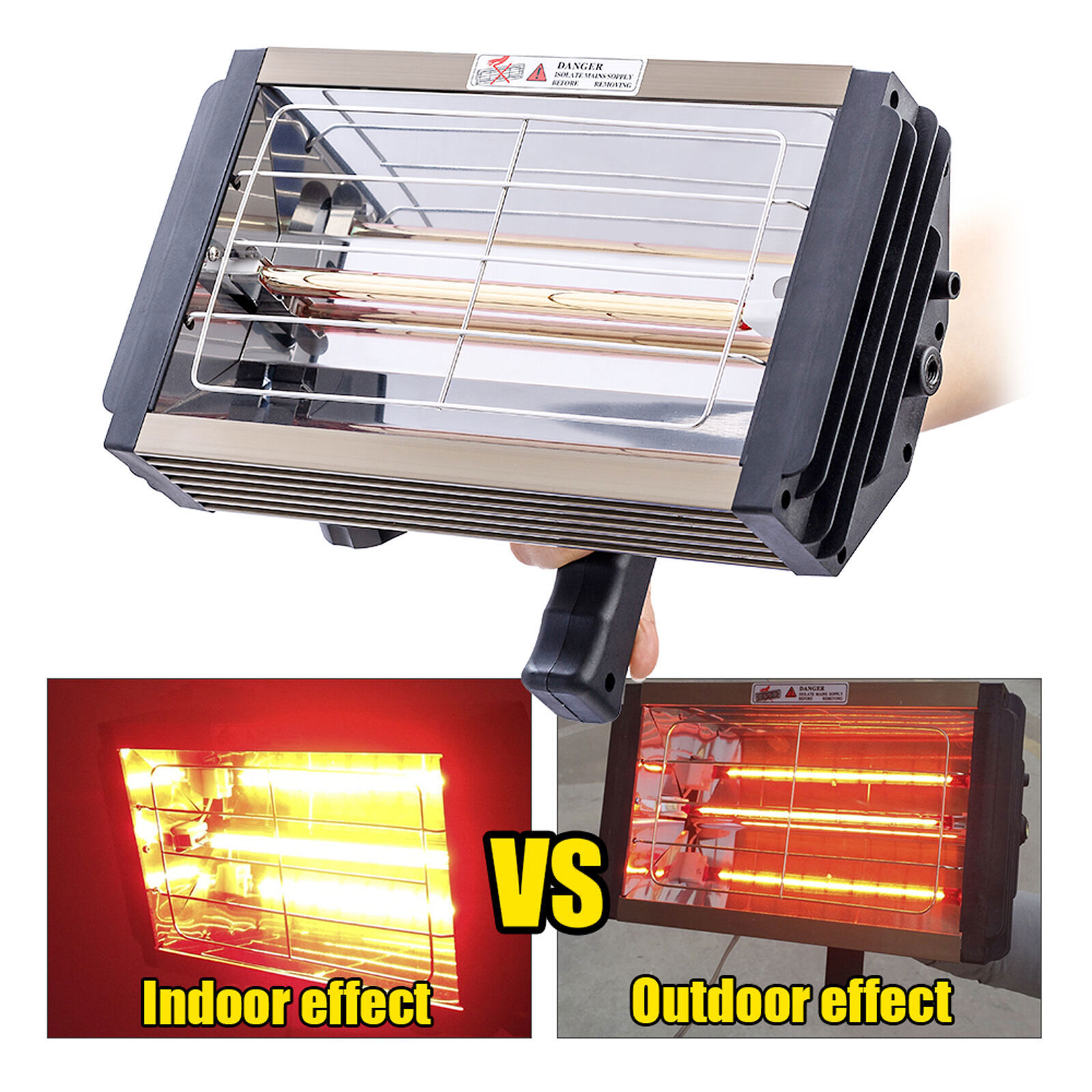 Car Infrared Paint Curing Lamp Baking Lamp Auto Heating Lamp Spray