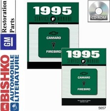 1995 Chevrolet Camaro Firebird Factory Shop Service Manual Cd