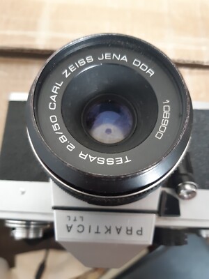 PRAKTICA LTL CAMERA WITH CARL ZEISS TESSAR JENA 2.8/50 DDR LENS