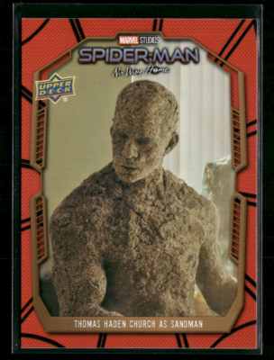 2023 Upper Deck Marvel Spiderman No Way Home #E-8 Sandman Thomas