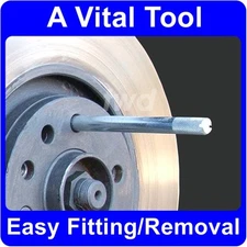 ALLOY WHEEL FITTING REMOVAL ALIGNMENT TOOL - S CLASS (1991+) BOLT LUG NUT [AT3]