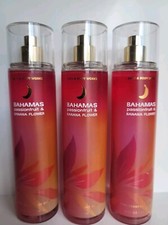 BAHAMAS PASSIONFRUIT  3pcs Bath  Body Works FRAGRANCE Mist 8 fl oz New   