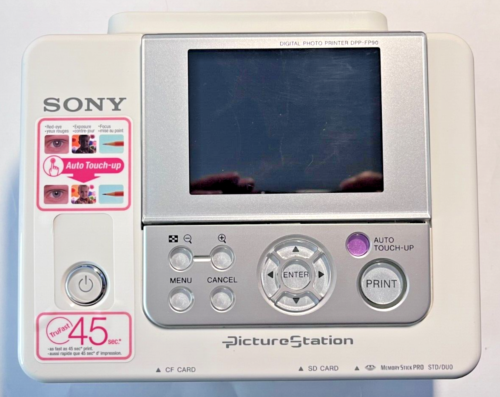 Sony Picture Station DPP-FP90 Portable Digital Photo Printer - Imagen 1 de 5