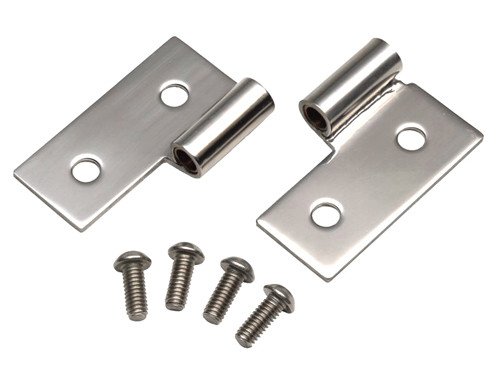 Kit de ferrures de porte en acier inox TJ anti-corrosion pour salle de bain