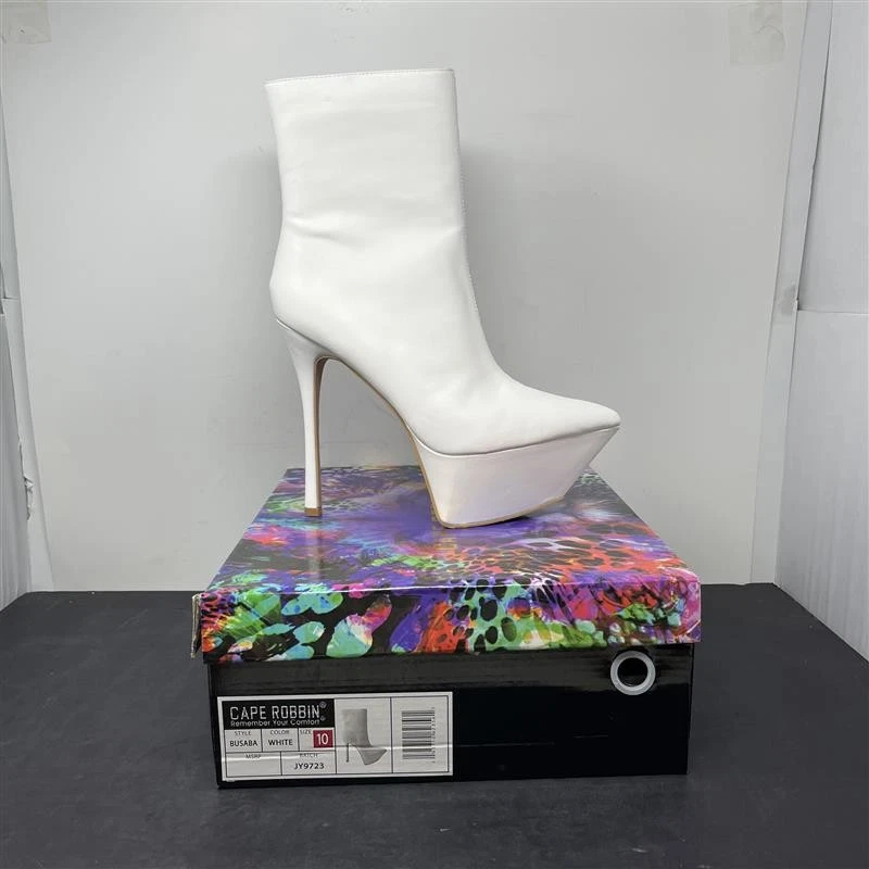 Tacón Cape Robbin Busaba - Blanco Foto 3 de 3