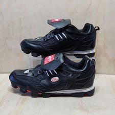 Botines de béisbol Rawlings negros y rojos zapatos para hombre talla 8