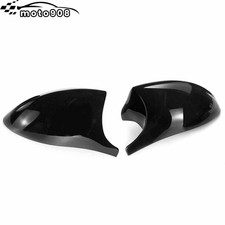 M3-Stil Glanz Schwarz Spiegelkappen Für BMW E90 E91 E91 E92 E81 E87 E82 Pre-LCI