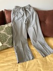 Everlane Women's Easy Pants Organic Cotton Green Casual Elastic Waist Small — photo 2