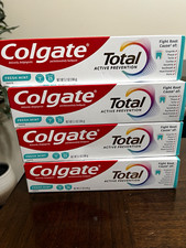 Colgate Total Active Prevention Fresh Mint 5.1 oz Exp AL/2028 4pack